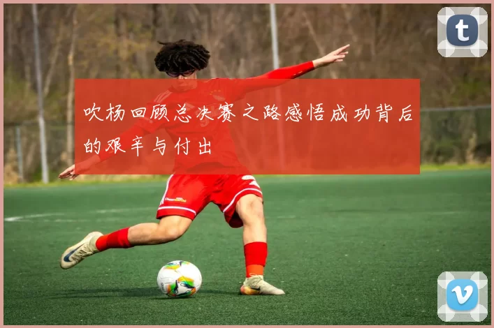 吹杨回顾总决赛之路感悟成功背后的艰辛与付出