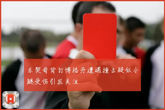 东契奇背打博格丹遭遇撞击疑似小腿受伤引发关注